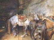 John Singer Sargent, Arab Stable (mk18)